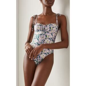 Agua By Agua Bendita Bano Lila One-Piece Swimsuit Purple - L